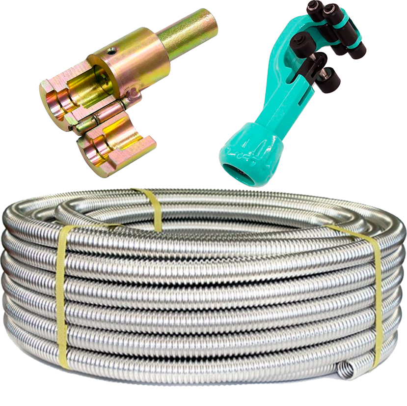 Комплект для резки и вальцовки сильфонной трубки Kopfgescheit KG-A304 Kit